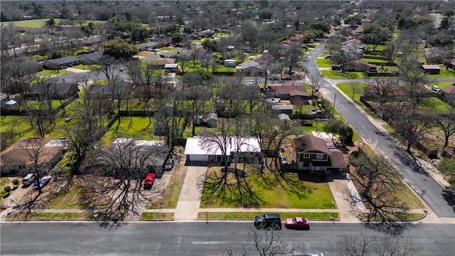 birds eye view of property featuring a residential view