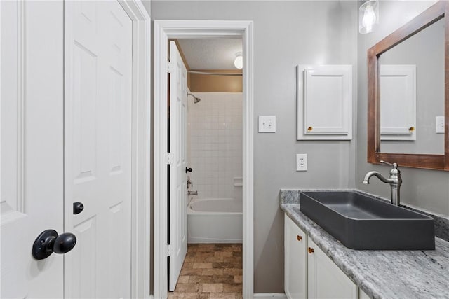 2092 Fm 1486th Rd, Anderson, TX 77830 - bathroom with vanity and tub / shower combination
