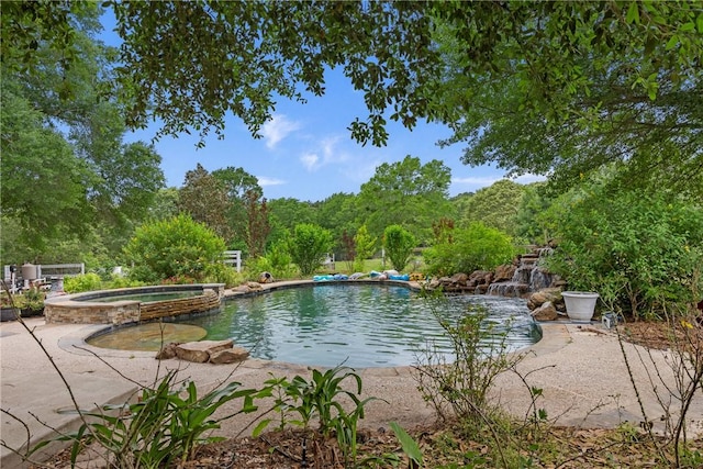 2092 Fm 1486th Rd, Anderson, TX 77830 - view of pool featuring a patio area and a pool with connected hot tub