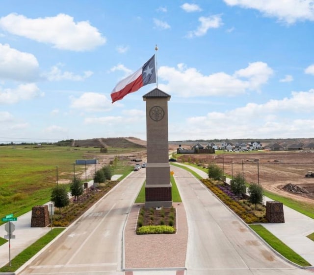 surrounding community featuring a rural view