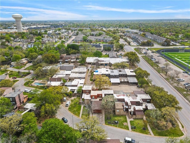 birds eye view of property featuring a residential view
