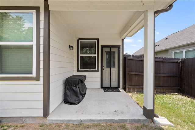 5745 Cerrillos Dr, Bryan, TX 77807 - property entrance featuring a patio