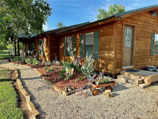 view of side of home