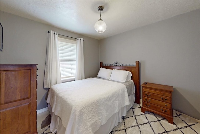 bedroom with baseboards