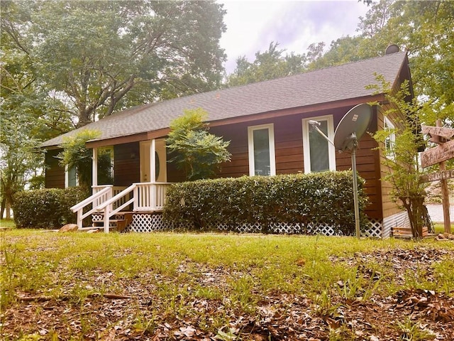 view of ranch-style home