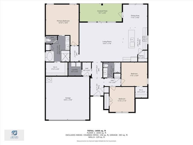 3008 Alpha Ct, Bryan, TX 77808 - property floor plan