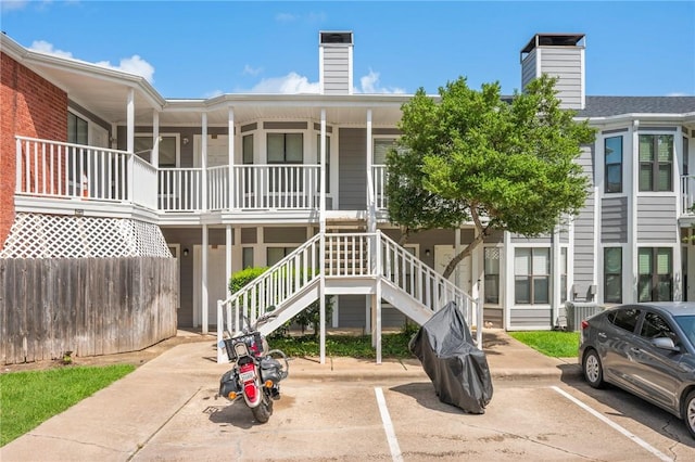 4441 Old College Rd, Bryan, TX 77801 - view of property featuring uncovered parking