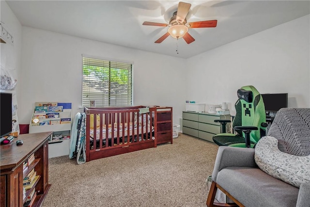 1902 Dartmouth St Unit O2, College Station, TX 77840 - bedroom featuring ceiling fan and carpet floors