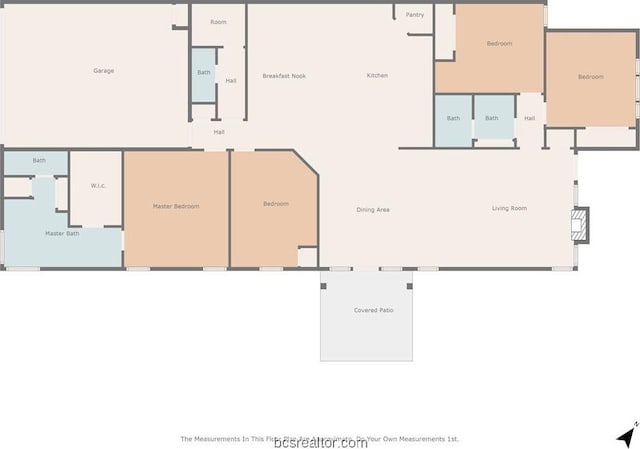 4718 Stonebriar Cir, College Station, TX 77845 - plan