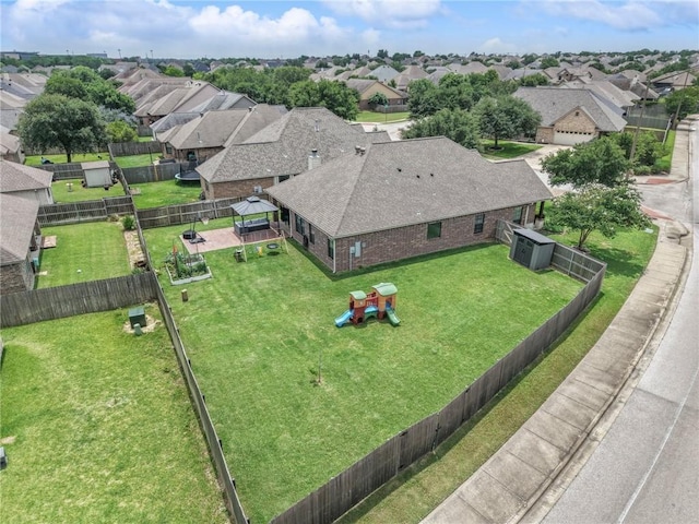 3901 Lienz Ln, College Station, TX 77845 - aerial view of residential area
