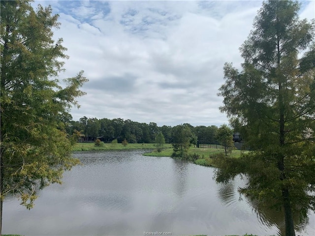2126 Mountain Wind Loop, Bryan, TX 77807 - water view with a forest