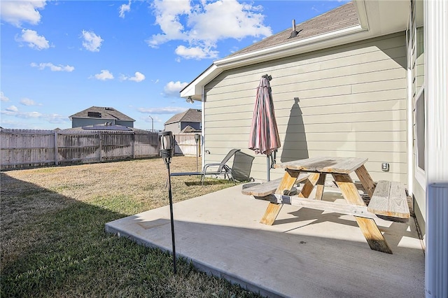 view of patio / terrace