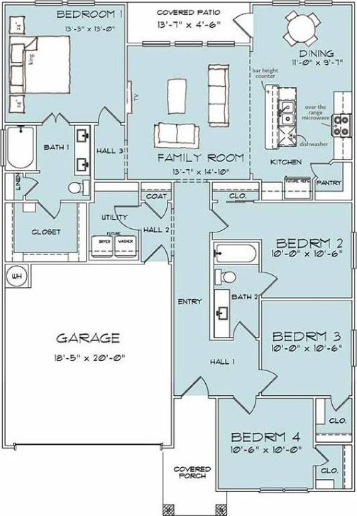 5308 Lyle Pl, Bryan, TX 77807 - room layout
