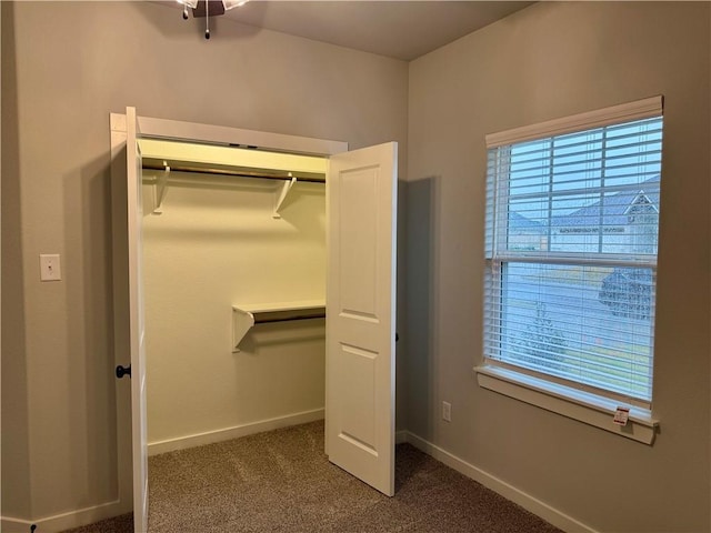 view of closet