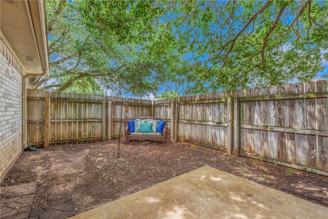 801 Camellia Ct, College Station, TX 77840 - fenced backyard featuring a patio