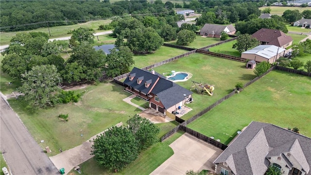 drone / aerial view