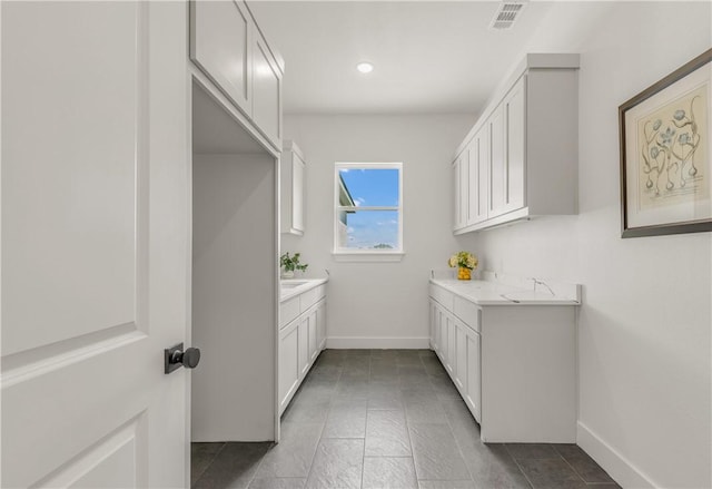 view of laundry area
