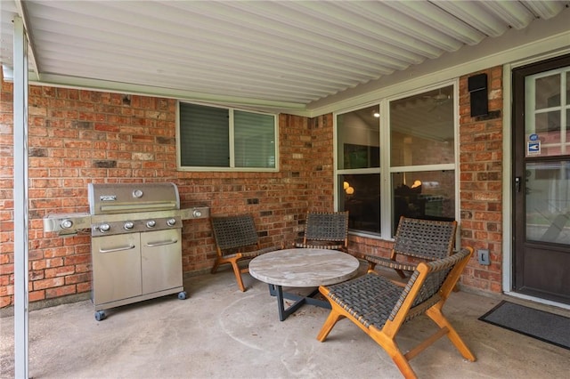 1003 Guadalupe Dr, College Station, TX 77840 - view of patio featuring area for grilling