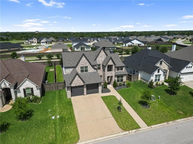 4209 Harding Ct, Bryan, TX 77802 - aerial view of residential area