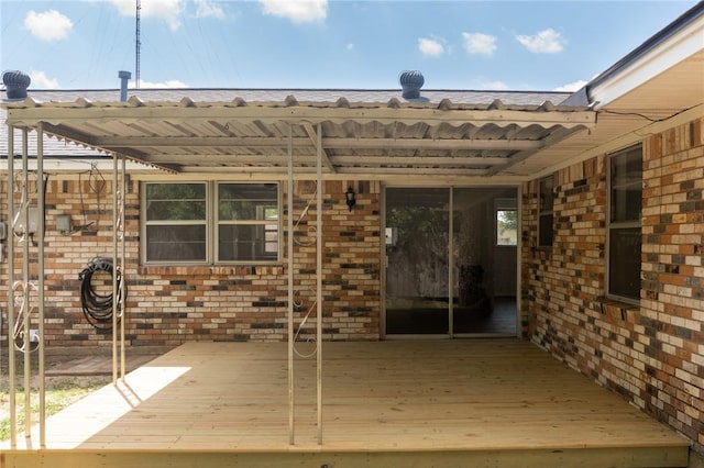 2323 Carter Creek Pkwy, Bryan, TX 77802 - view of wooden terrace