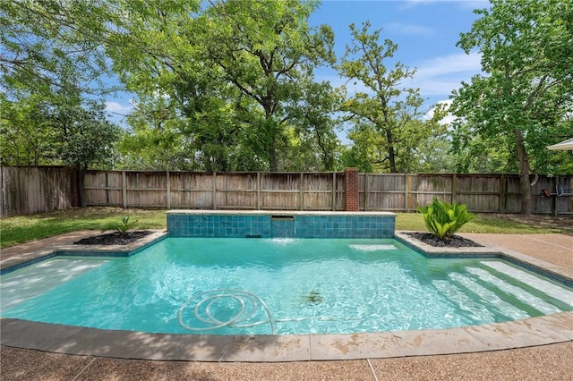 4719 Hunington Dr, Bryan, TX 77802 - view of swimming pool featuring a fenced backyard