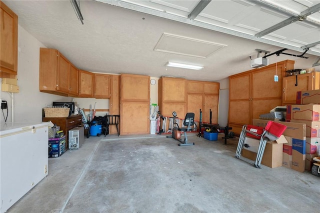 4719 Hunington Dr, Bryan, TX 77802 - garage with a garage door opener