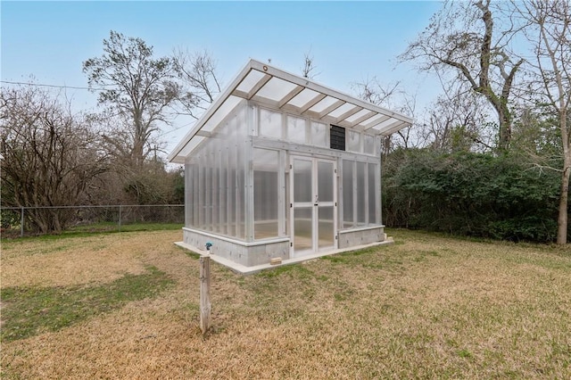 1002 Edgewood Dr, Bryan, TX 77802 - view of greenhouse