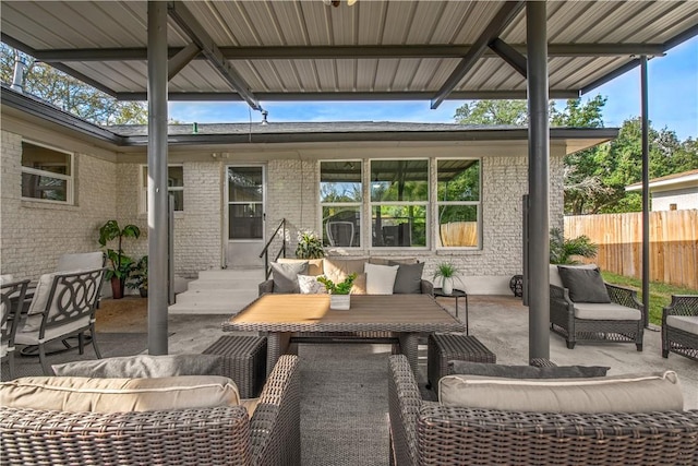 view of patio / terrace