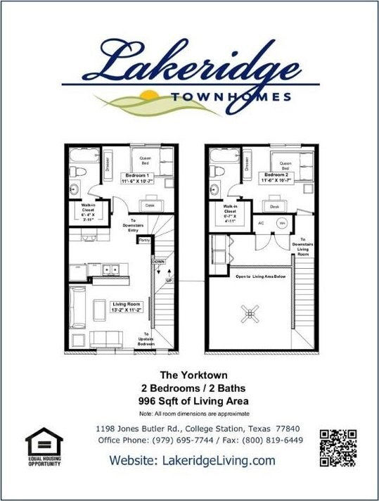 1198 Jones Butler Rd Unit 2102, College Station, TX 77840 - home floor plan