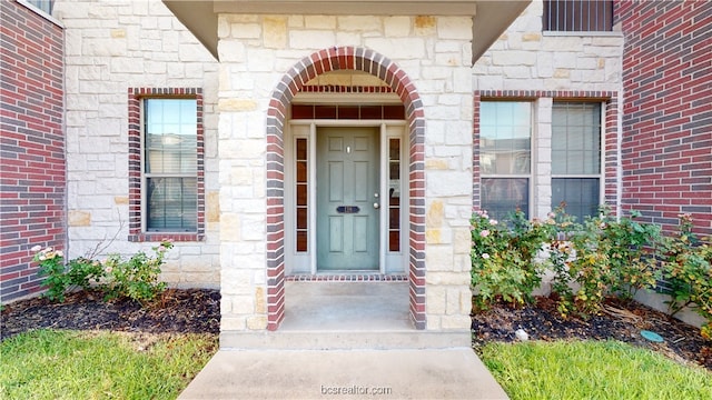 view of property entrance