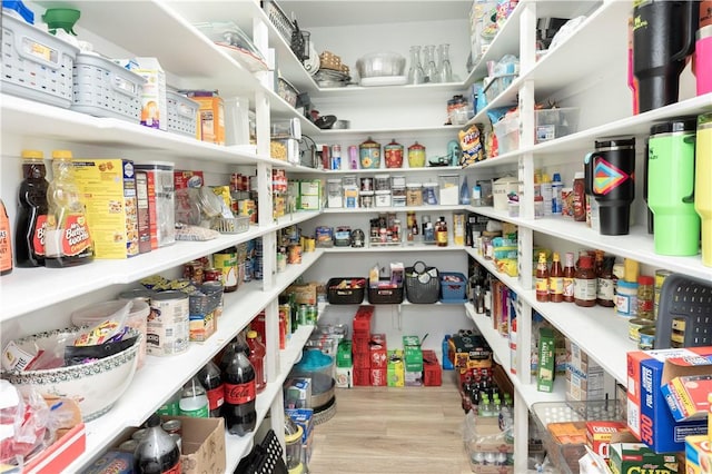 view of pantry