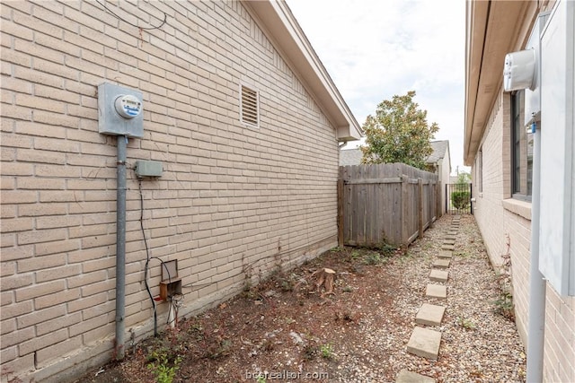 view of property exterior