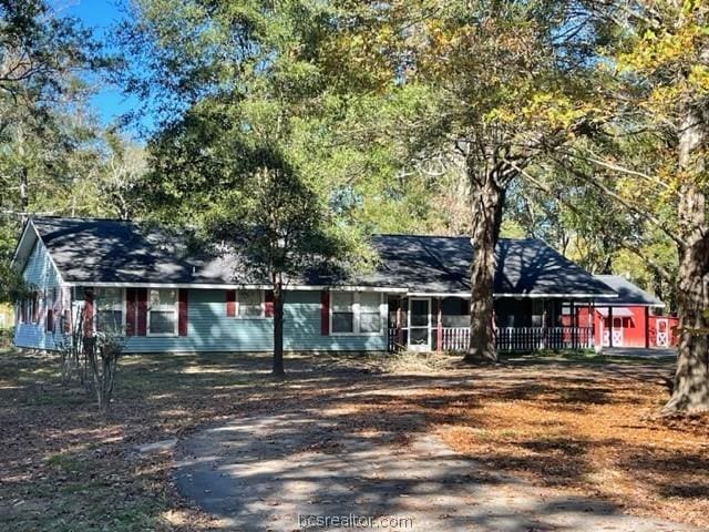 view of ranch-style house