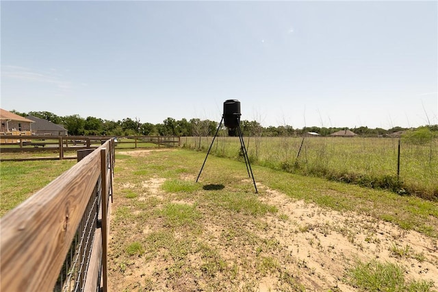 7532 Marys Way, Bryan, TX 77808 - view of yard featuring a view of rural / pastoral area and fence