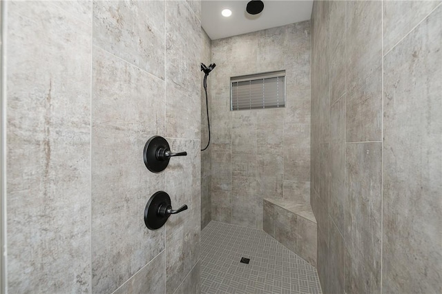 7532 Marys Way, Bryan, TX 77808 - bathroom with a tile shower