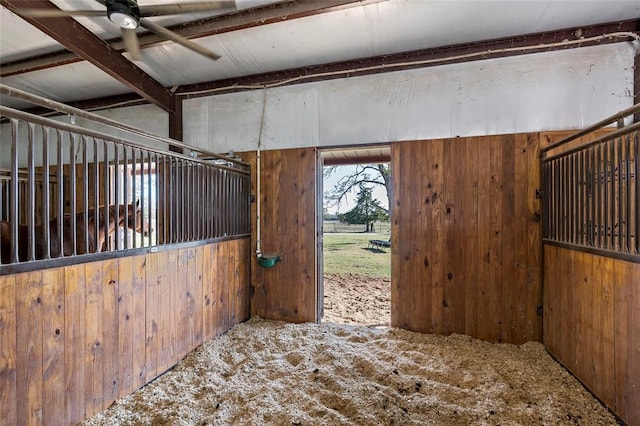 view of stable