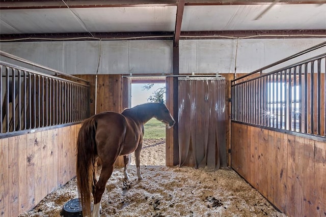 view of stable