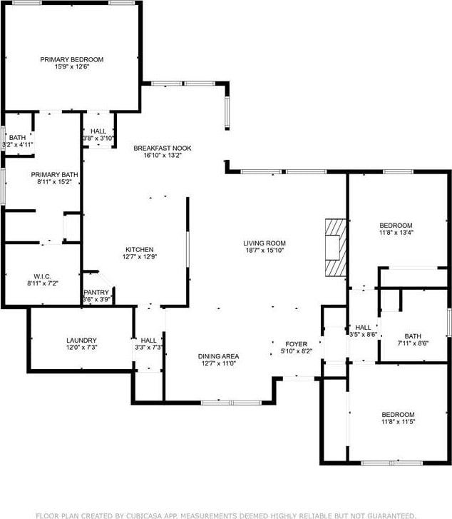 4413 Hearst Ct, College Station, TX 77845 - view of property floor plan