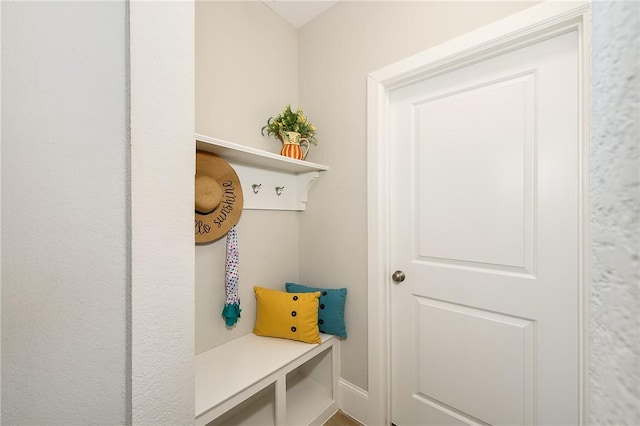 view of mudroom