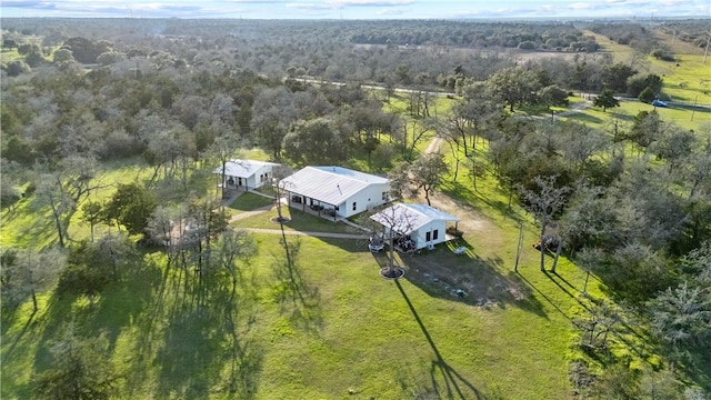 3520 Sykora Rd, Fayetteville, TX 78940 - aerial view with a rural view and a view of trees