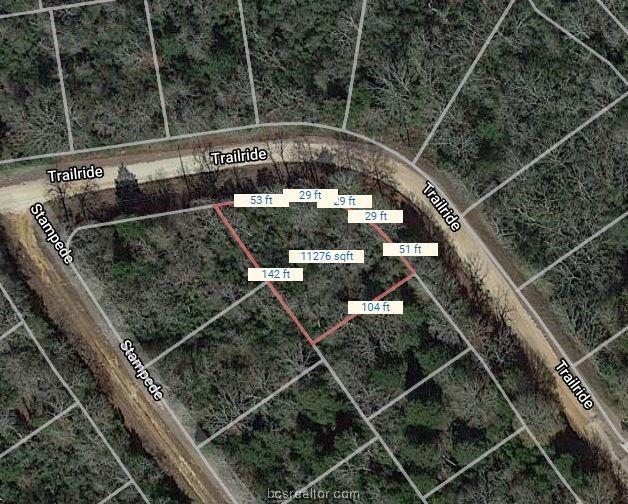 LOT1 Trailride, Hilltop Lakes TX, 77871 land for sale