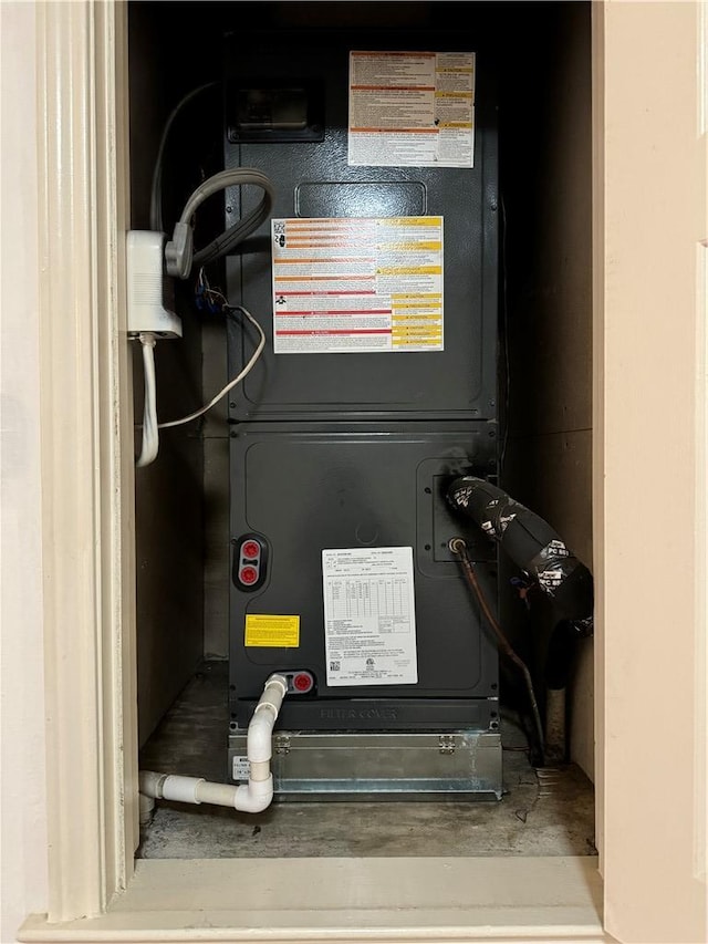 400 Nagle St Unit 304, College Station, TX 77840 - utility room with heating unit