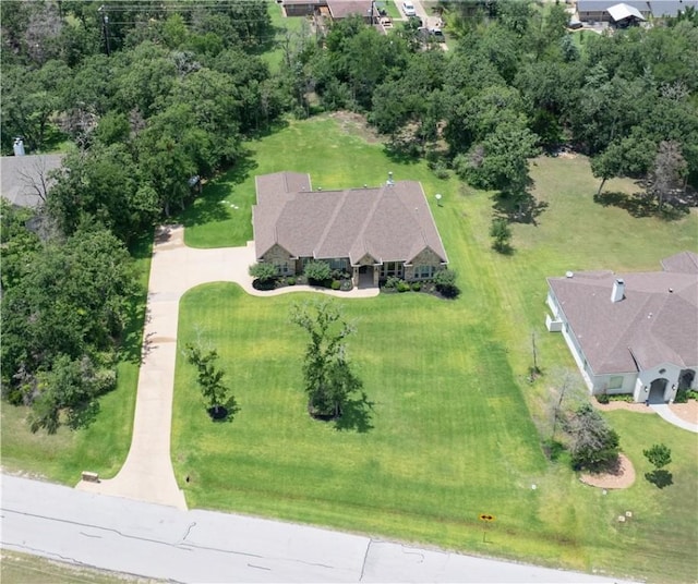 4018 Arboleda Dr, College Station, TX 77845 - view from above of property