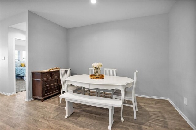 1147 Buffalograss Trl, Sealy, TX 77474 - dining area featuring baseboards and wood finished floors