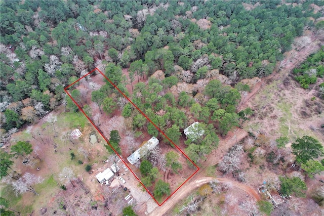 SPLITA4794 Tall Pine Rd, Navasota, TX 77868 - aerial view of property and surrounding area featuring property boundaries highlighted