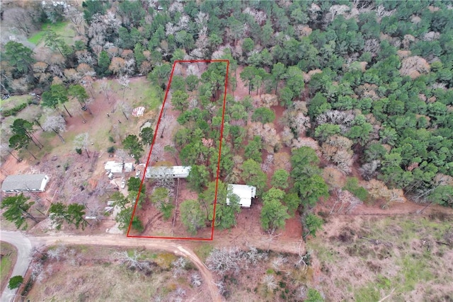 SPLITA4794 Tall Pine Rd, Navasota, TX 77868 - aerial view of property and surrounding area featuring property boundaries highlighted