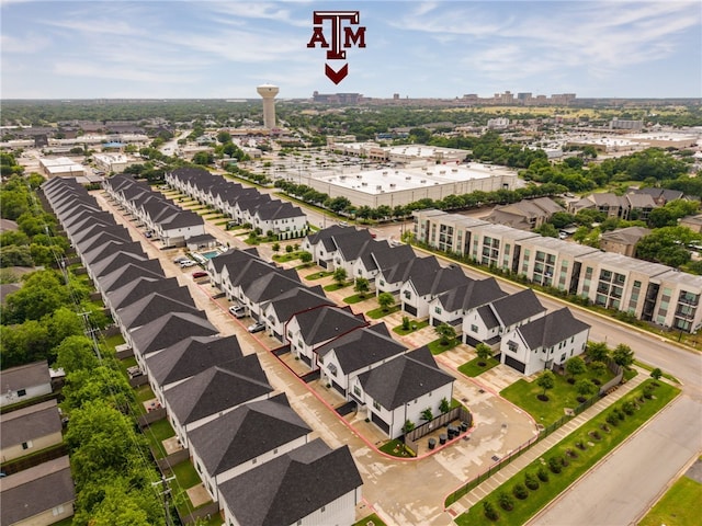293 Estates Cir, College Station, TX 77840 - bird's eye view