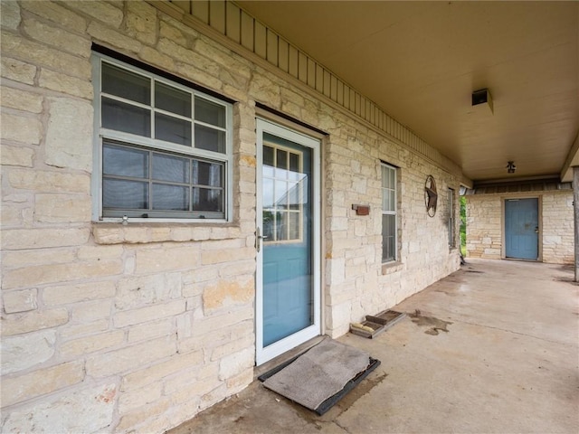 17645 Hwy 6, Navasota, TX 77868 - view of exterior entry featuring stone siding