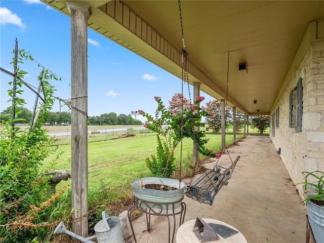 17645 Hwy 6, Navasota, TX 77868 - view of patio
