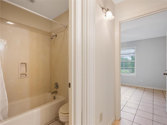 17645 Hwy 6, Navasota, TX 77868 - bathroom with tile patterned flooring and shower / tub combo